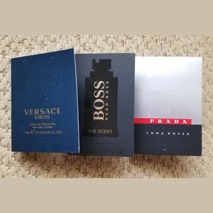 Versace, Hugo Boss & Prada men's samples